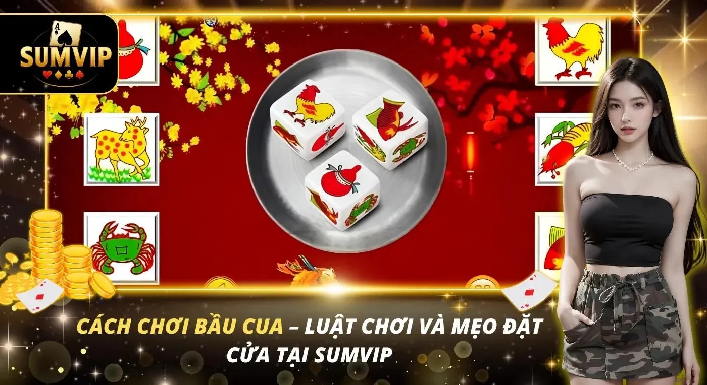 Cách Chơi Bầu Cua – Luật Chơi và Mẹo Đặt Cửa Tại SUMVIP